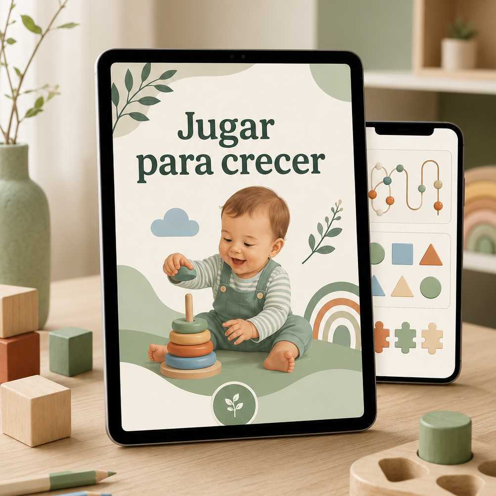 La guía definitiva para estimular el desarrollo de tu hijo desde el nacimiento + BONUS 🎁